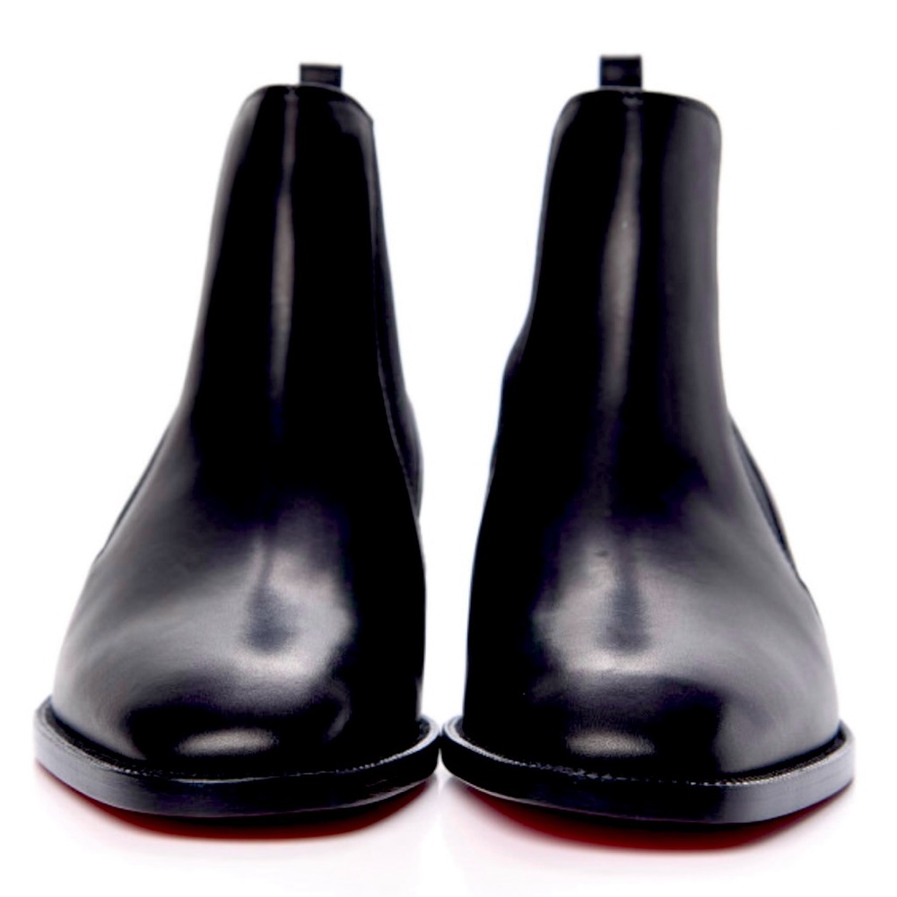 Christian Louboutin calfskin Chelsea boots